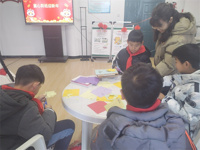 童心剪彩，喜迎新春