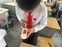 纸杯热气球升空了